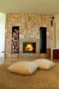 Cultured Stone Fireplace | Manufactured Stone | Native Custom Stone