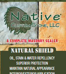 Natural Shield | Native Custom Stone